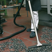 Vacuuming Solid Dust and Wet Dirt